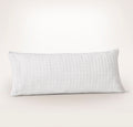 Mosaic Waffle Pillow Cover - White/White